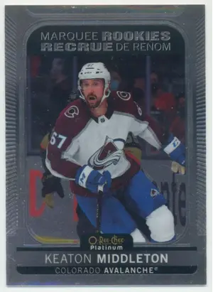 2021-22 O-PEE-CHEE PLATINUM - KEATON MIDDLETON #261 MARQUEE ROOKIES