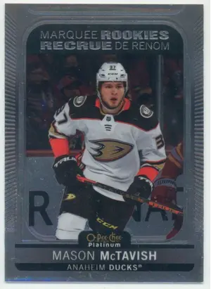 2021-22 O-PEE-CHEE PLATINUM - MASON McTAVISH #269 MARQUEE ROOKIES