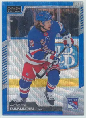 2020-21 O-PEE-CHEE PLATINUM - ARTEMI PANARIN #147 BLUE SURGE