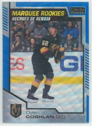 2020-21 O-PEE-CHEE PLATINUM - DYLAN COGHLAN #176 MARQUEE ROOKIES BLUE SURGE