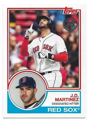 2018 Topps Update 1983 Topps #83-23 J.D. Martinez
