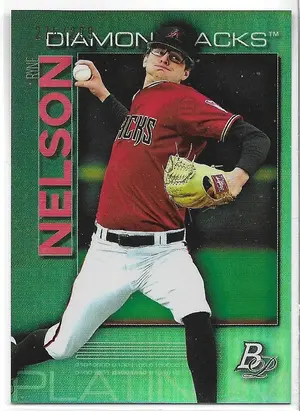 2020 Bowman Platinum Top Prospects Teal #TOP-48 Ryne Nelson (275/299)
