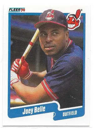 1990 Fleer #485 Joey (Albert) Belle