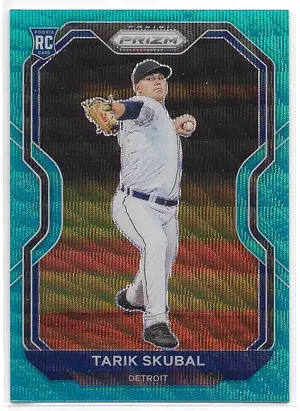 2021 Prizm Teal Wave Prizm #236 Tarik Skubal