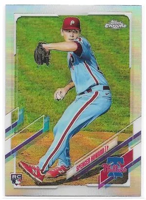 2021 Topps Chrome Refractors #114 Spencer Howard