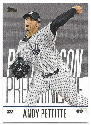 2018 Topps Update Postseason Preeminence #PO-30 Andy Pettitte