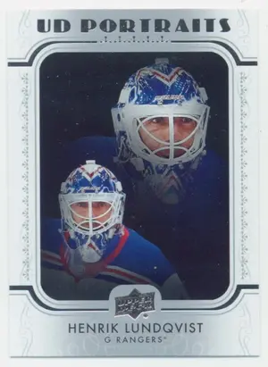 2019-20 UPPER DECK - HENRIK LUNDQVIST #P-20 UD PORTRAITS