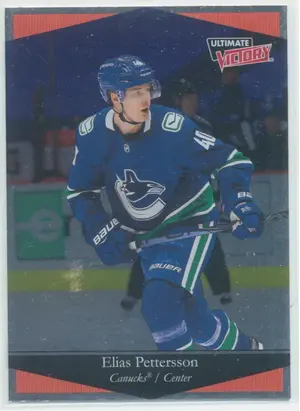 2020-21 UPPER DECK EXTENDED - ELIAS PETTERSSON #UV-6 ULTIMATE VICTORY