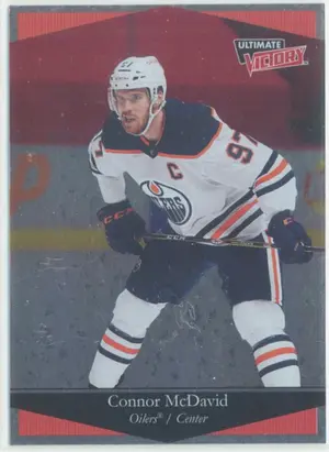 2020-21 UPPER DECK EXTENDED - CONNOR McDAVID #UV-8 ULTIMATE VICTORY