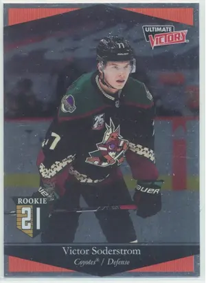 2020-21 UPPER DECK EXTENDED - VICTOR SODERSTROM #UV-41 ULTIMATE VICTORY