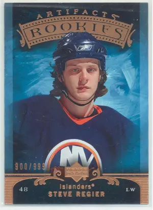 2006-07 ARTIFACTS - STEVE REGIER #211 ROOKIES 900/999