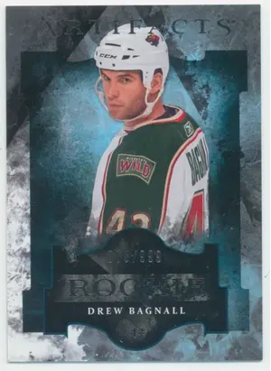 2011-12 ARTIFACTS - DREW BAGNALL #166 ROOKIE 78/999