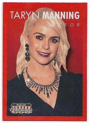 2015 Panini Americana Red #36 Taryn Manning
