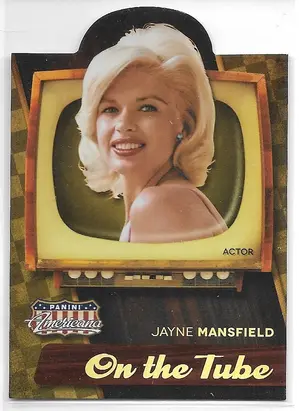 2015 Panini Americana On The Tube Vintage Gold #4 Jayne Mansfield