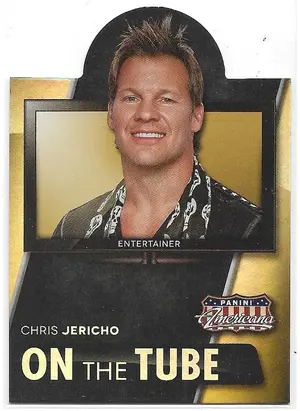 2015 Panini Americana On The Tube Modern Gold #26 Chris Jericho