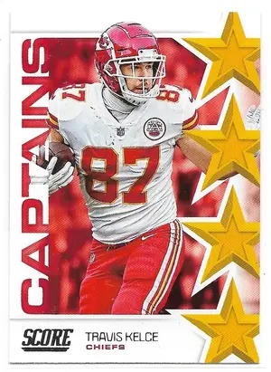 2019 Score Captains #C-25 Travis Kelce