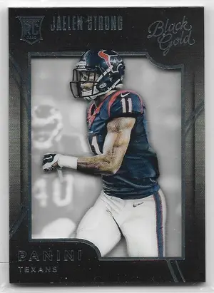 2015 Panini Black Gold White Gold #74 Jaelen Strong (89/99)