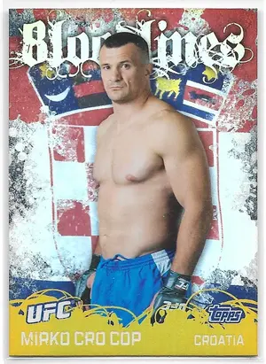 2010 Topps UFC Bloodlines #BL-7 Mirko Cro Cop