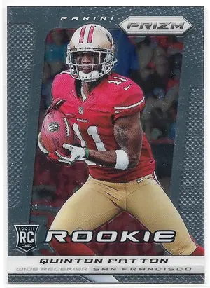2013 Prizm #277 Quinton Patton RC