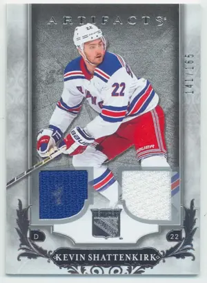 2018-19 ARTIFACTS - KEVIN SHATTENKIRK #52 MATERIALS SILVER 141/165