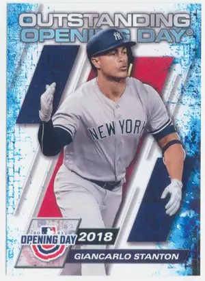 2021 Topps Opening Day - Giancarlo Stanton #OOD-5 Outstanding Opening Day