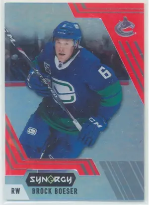 2020-21 SYNERGY - BROCK BOESER #54 RED (UNSCRATCHED)