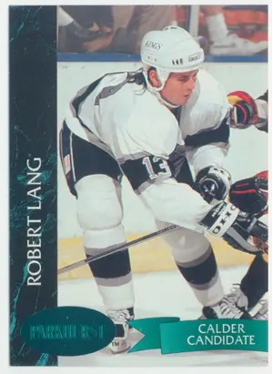 1992-93 PARKHURST - ROBERT LANG #64 EMERALD ICE