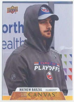 2020-21 UPPER DECK - MATHEW BARZAL #C175 UD CANVAS