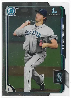 2015 Bowman Chrome Prospects #BCP164 Carson Smith (1st Bowman)