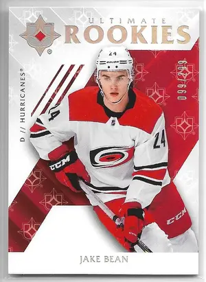 2018-19 Ultimate Collection #86 Jake Bean RC (099/299)