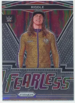 2022 Panini Prizm WWE - Riddle #4 Fearless