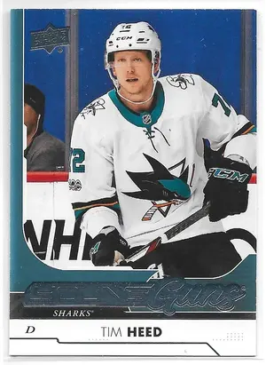 2017-18 Upper Deck #484 Tim Heed RC (Young Guns)