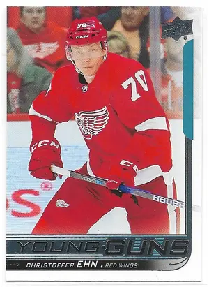 2018-19 Upper Deck #234 Christoffer Ehn RC (Young Guns)
