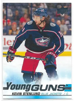 2019-20 Upper Deck #211 Kevin Stenlund RC (Young Guns)