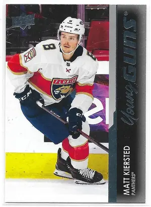 2021-22 Upper Deck #244 Matt Kiersted RC (Young Guns)