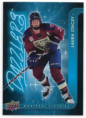 2024-25 Upper Deck PWHL Dazzlers Blue #DZ-14 Laura Stacey