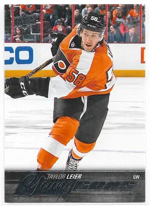 2015-16 Upper Deck #478 Taylor Leier RC (Young Guns)