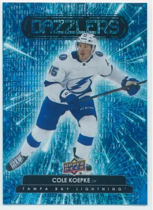 2022-23 UPPER DECK - COLE KOEPKE #DZ-66 DAZZLERS BLUE