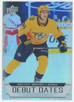 2022-23 UPPER DECK - TANNER JEANNOT #DD-24 DEBUT DATES