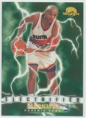 1995-96 Skybox Premium - Charles Barkley #294 Electrified