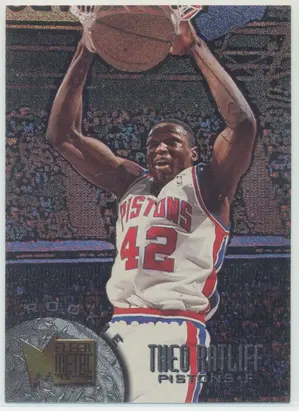 1995-96 Fleer Metal - Theo Ratliff #146 Rookie
