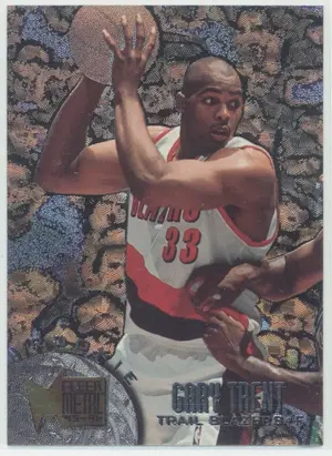 1995-96 Fleer Metal - Gary Trent #185 Rookie