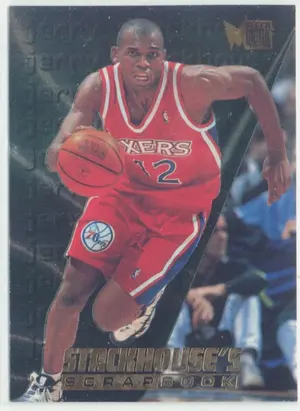 1995-96 Fleer Metal - Jerry Stackhouse #S-8 Stackhouse's Scrapbook