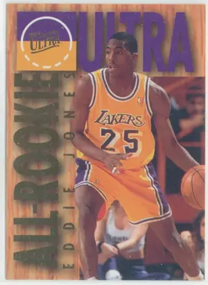 1994-95 Fleer Ultra - Eddie Jones #4 All-Rookie