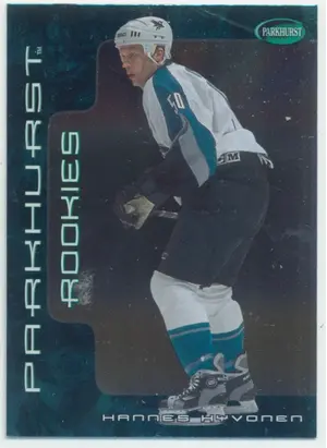 2001-02 PARKHURST - HANNES HYVONEN #343 ROOKIES