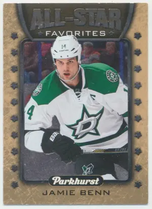 2016-17 PARKHURST - JAMIE BENN #AS3 ALL-STAR FAVORITES