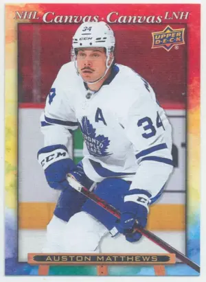 2021-22 TIM HORTONS - AUSTON MATTHEWS #C-12 NHL CANVAS
