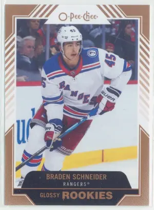 2022-23 UPPER DECK - BRADEN SCHNEIDER #R-4 O-PEE-CHEE GLOSSY ROOKIES BRONZE