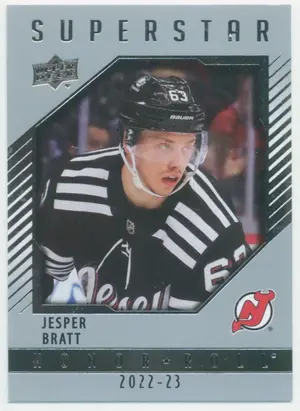 2022-23 UPPER DECK - JESPER BRATT #HR-23 HONOR ROLL