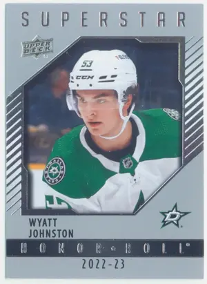 2022-23 UPPER DECK - WYATT JOHNSTON #HR79 HONOR ROLL